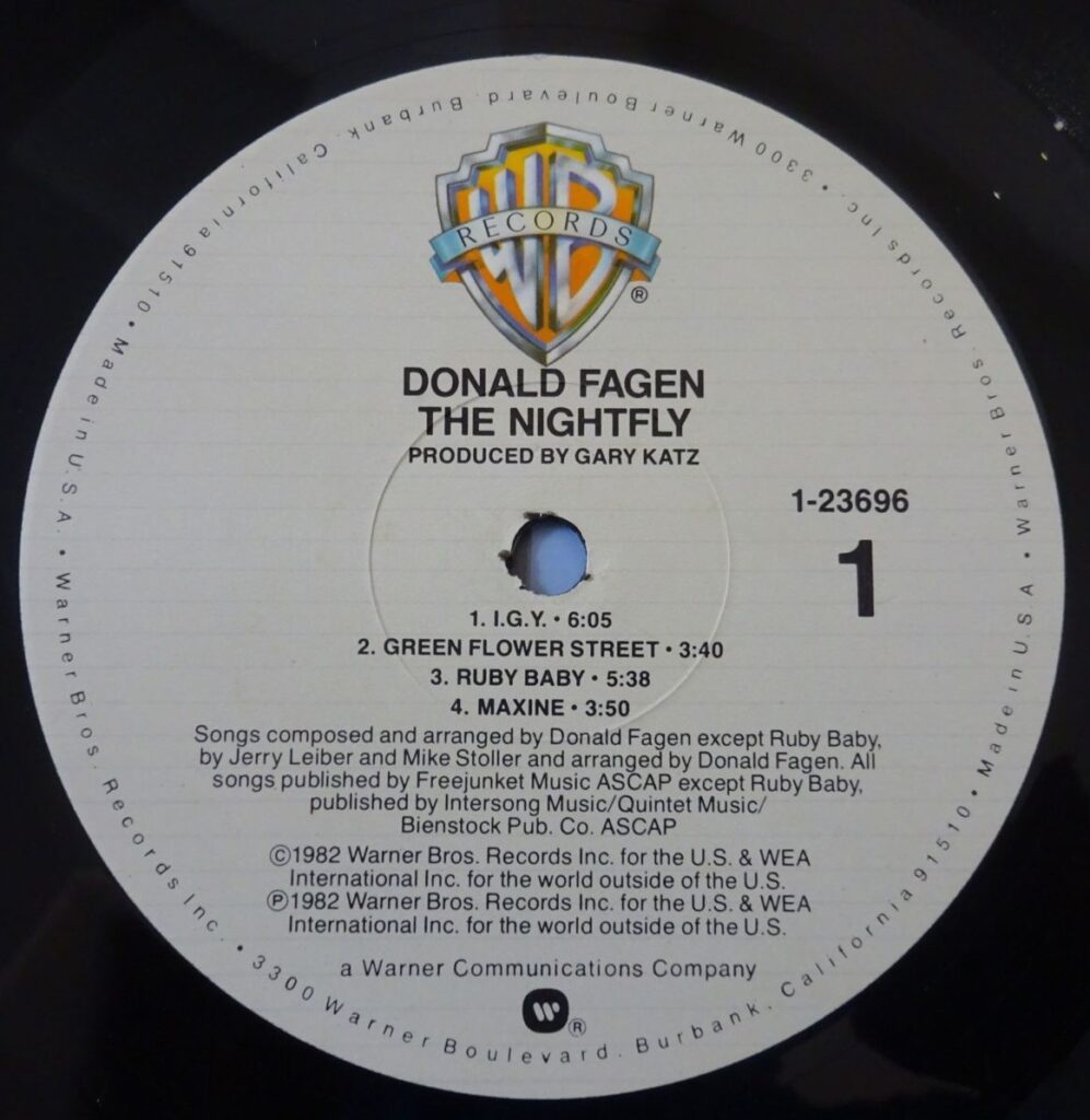 Donald Fagen / The Nightflyから見るデッドワックスの“刻印