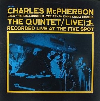 CHARLES McPHERSON / The Quintet/Live! | レコード買取【総合No.1】無料査定・全国対応のセタガヤレコードセンター